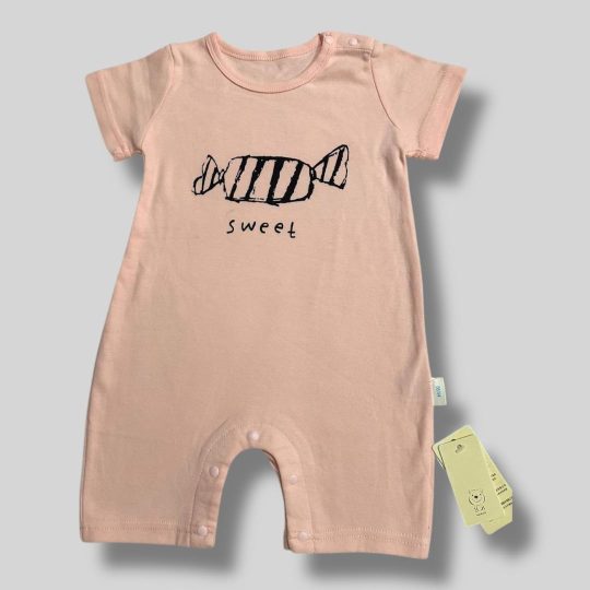 Sweet Candy Baby Romper